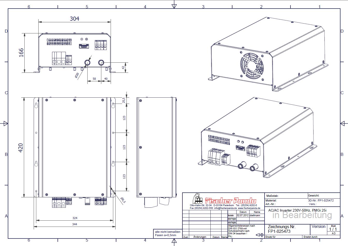 Marine AC Variable Speed Generators from Fischer Panda UK